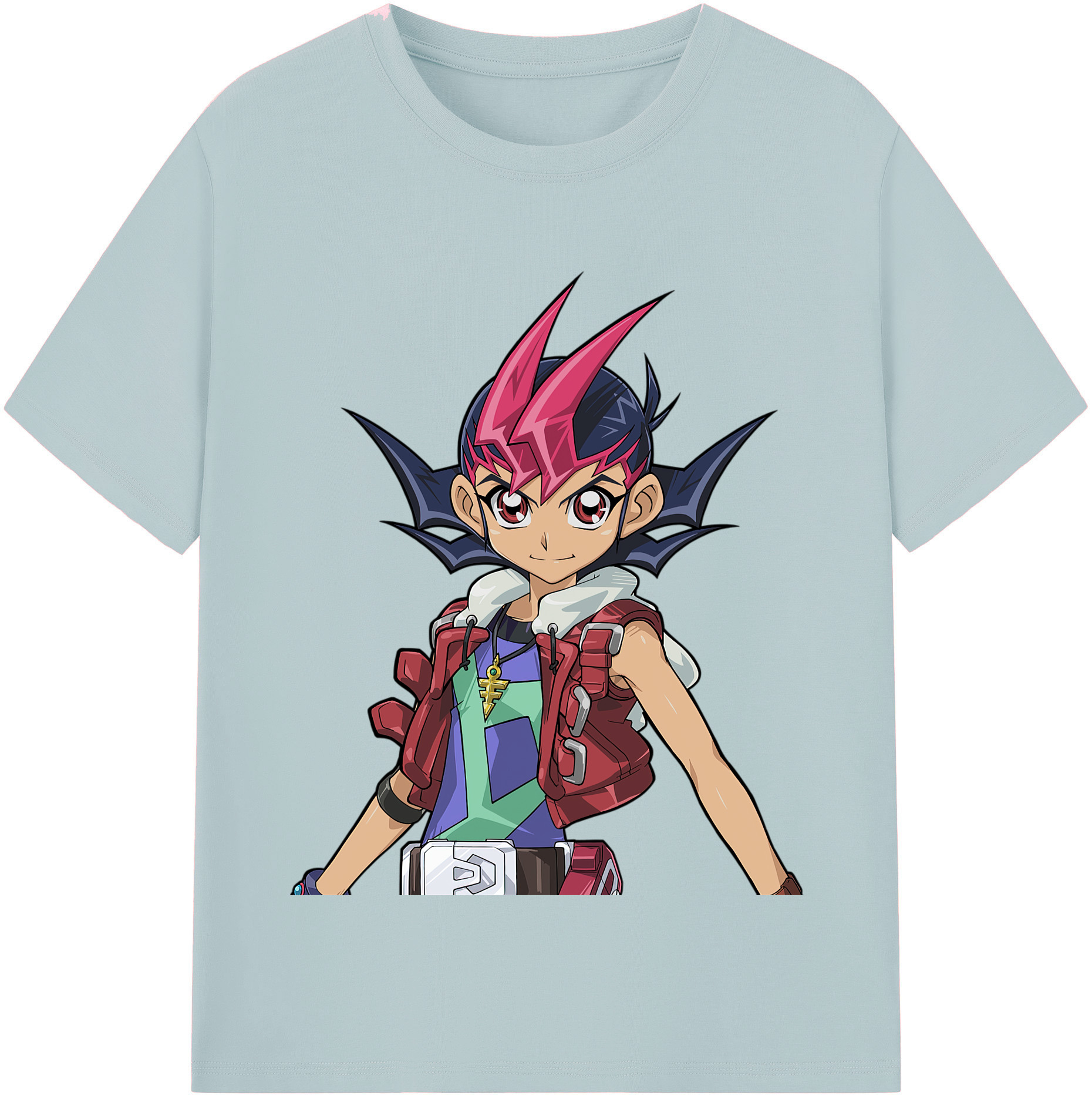 （画像用） 遊☆戯☆王 Yu-Gi-Oh! 綿100％半袖Tシャツ（フロントプリント）
